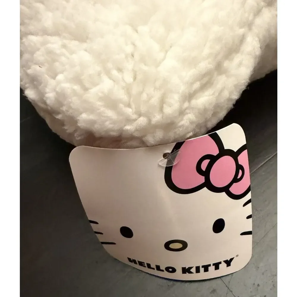 New! Hello Kitty Soft Pillow Pink Bow 🎀 & Heart 💙Sunglasses~17”x13.5”